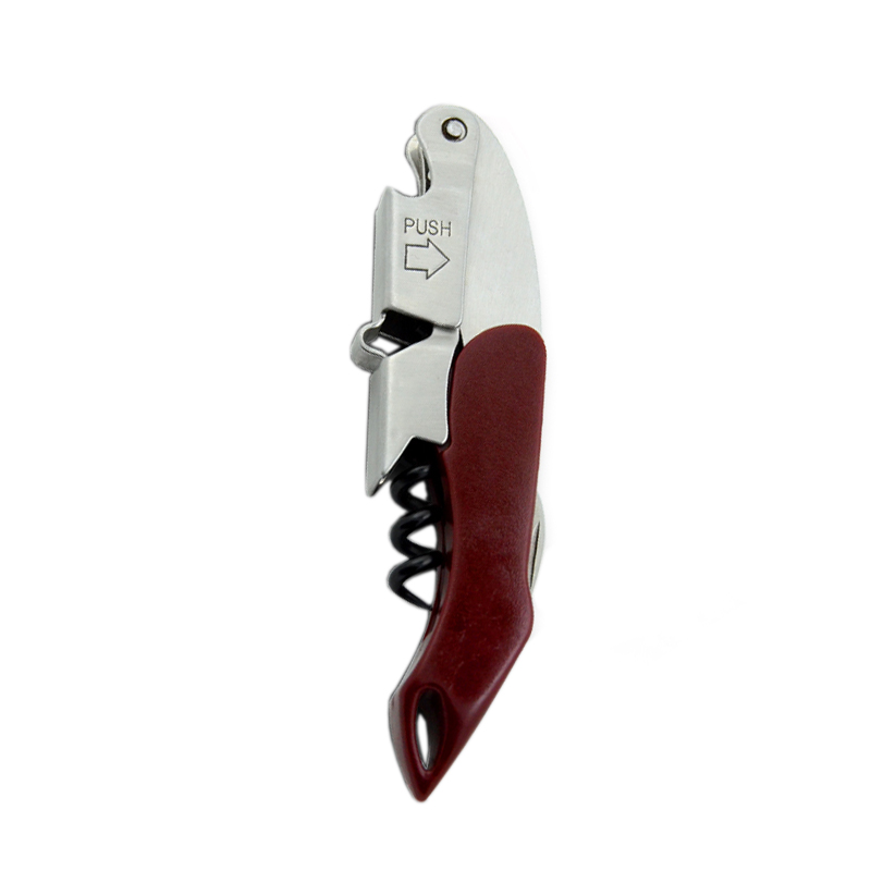 #10006 Plastic Handle Push Corkscrew